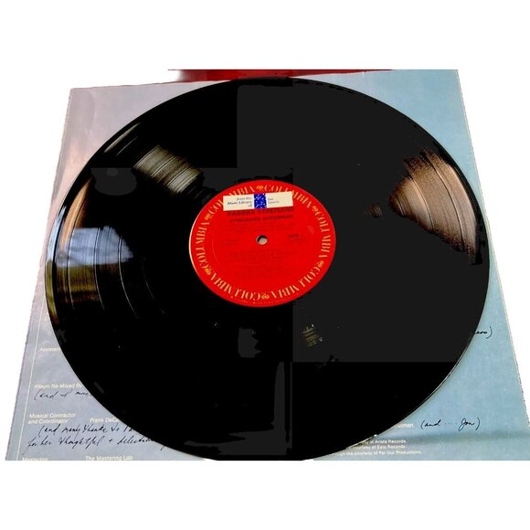 Superman Barbra Streisand Columbia 1977 Vinyl LP JC 34830 With Lyrics/Poster - Picture 11 of 14